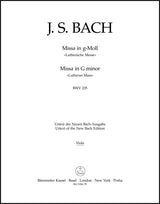Bach: Mass in G Minor, BWV 235