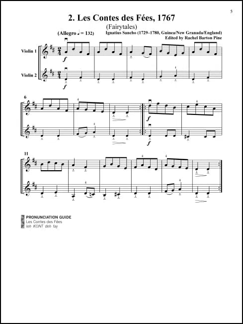 Music by Black Composers - Violin - Volume 1a