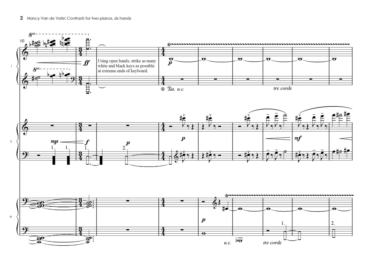 Van de Vate: Contrasts
