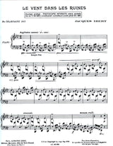 Ibert: Le Vent dans les Ruines