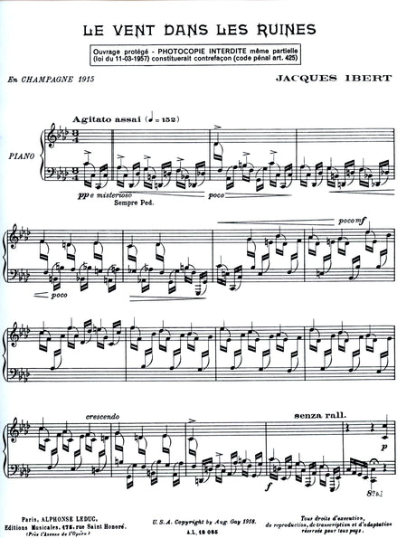 Ibert: Le Vent dans les Ruines