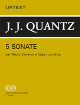 Quantz: 5 Flute Sonatas