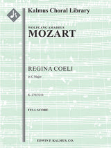 Mozart: Regina Coeli in C Major, K. 276/321b