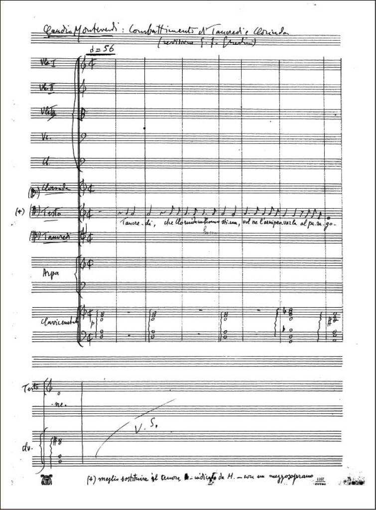 Monteverdi: Il combattimento di Tancredi e Clorinda