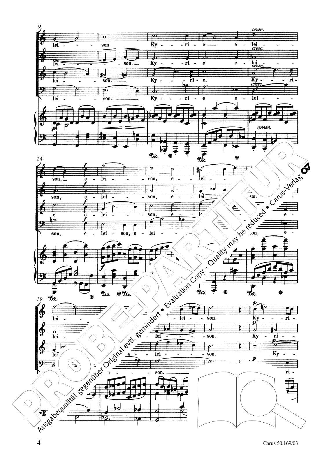 Rheinberger: Mass in C Major, Op. 169