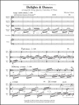 Abels: Delights & Dances (Version for String Quartet & Piano)