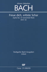 Bach: Freue dich, erlöste Schar, BWV 30