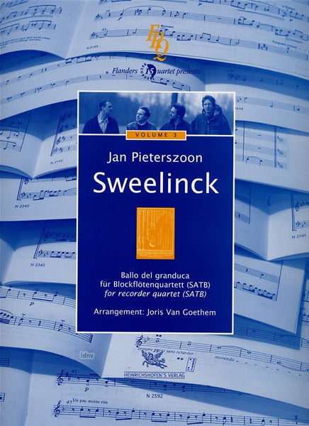 Sweelinck: Ballo del Granduca (arr. for recorder quartet)