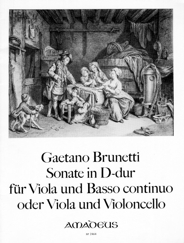 Brunetti: Viola Sonata in D Major