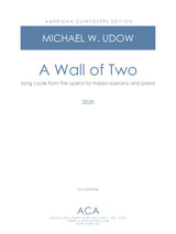 Udow: Song Cycle from A Wall of Two