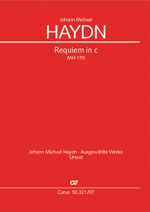 M. Haydn: Requiem in C Minor, MH 155