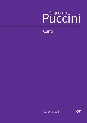 Puccini: Canti per voce e pianoforte