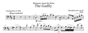 Shostakovich: Romance from "The Gadfly" (arr. for cello)