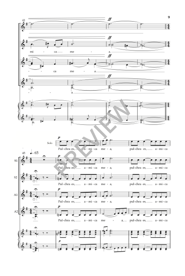 Gjeilo: Northern Lights (SSAA)