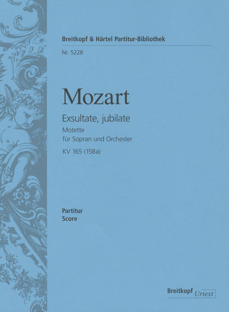Mozart: Exsultate, jubilate, K. 165 (158a)