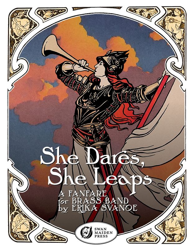 Svanoe: She Dares, She Leaps (Version for Brass Band)