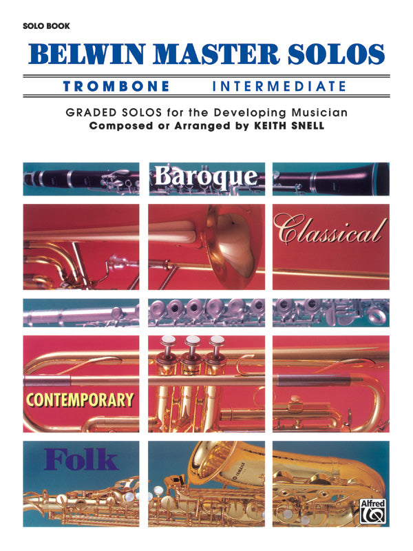 Belwin Master Solos - Trombone Intermediate