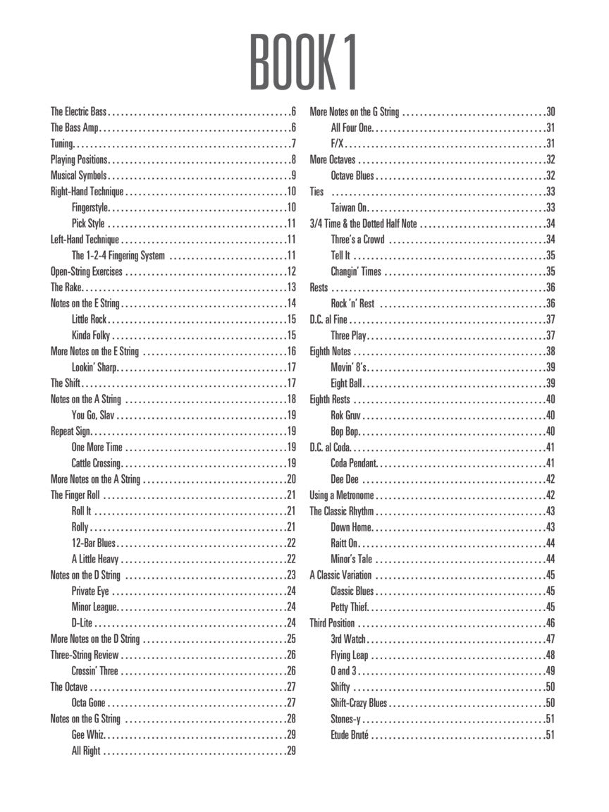 Hal Leonard Bass Method - Complete Edition (Books 1, 2 and 3)
