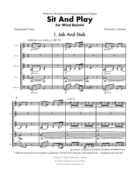 Gómez: Sit and Play