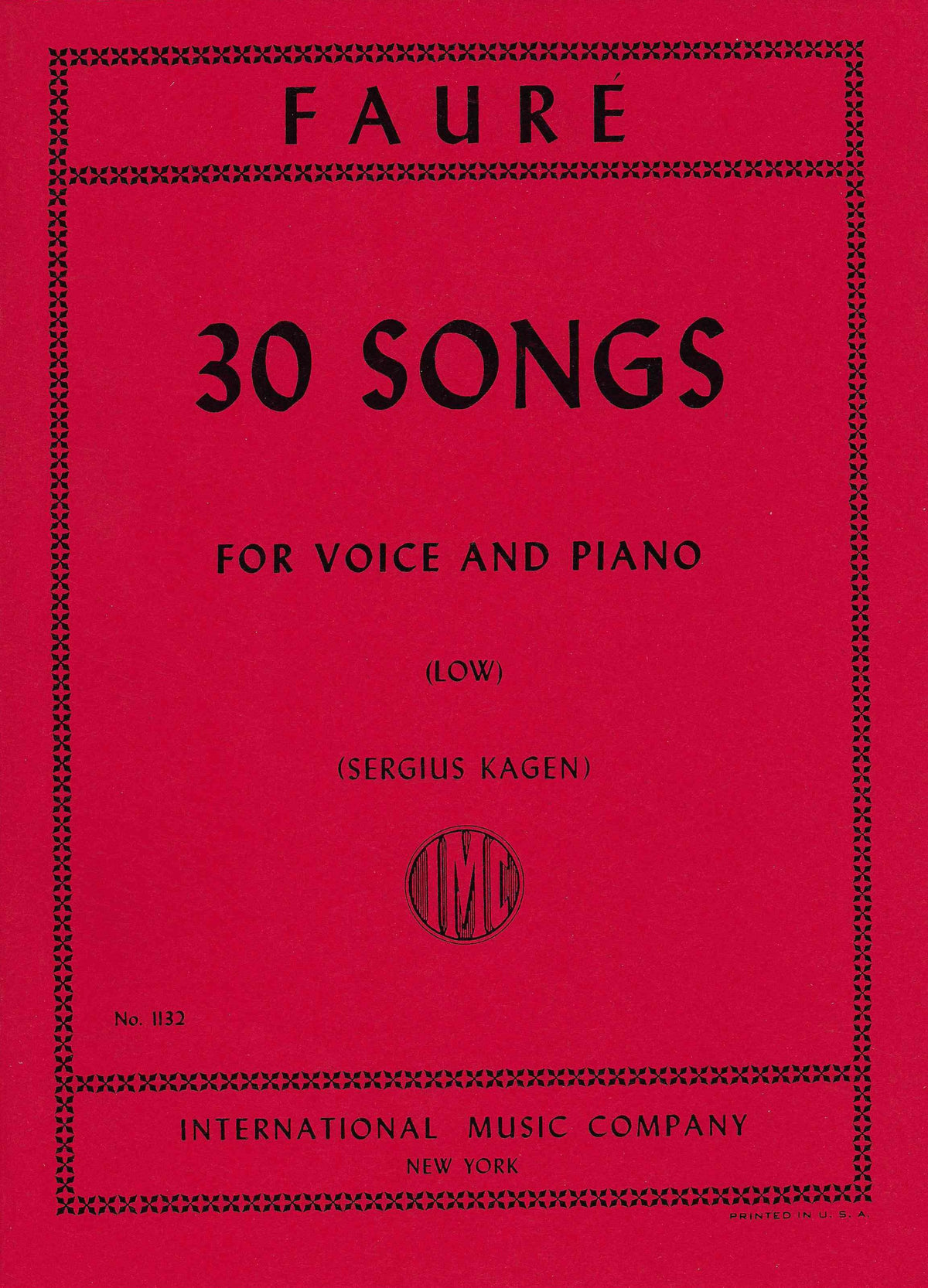 Fauré: 30 Songs