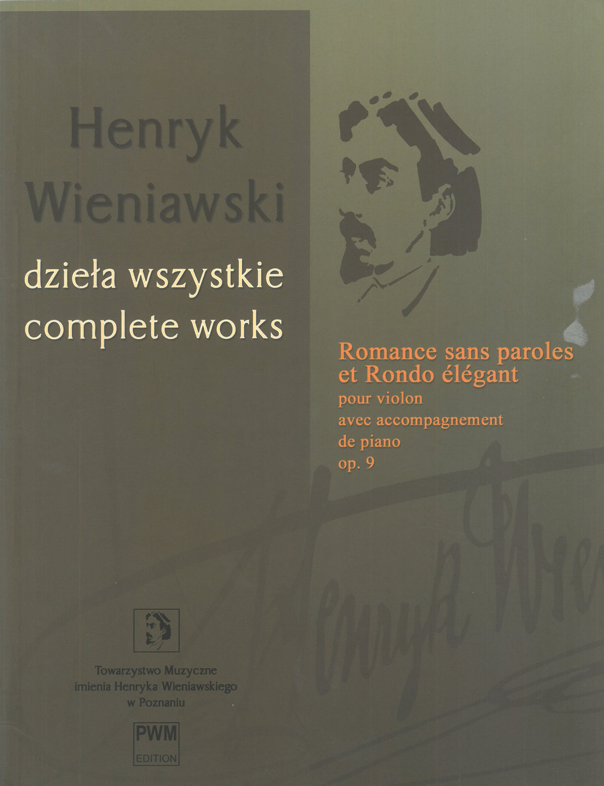 Wieniawski: Romance sans paroles et rondo elegant
