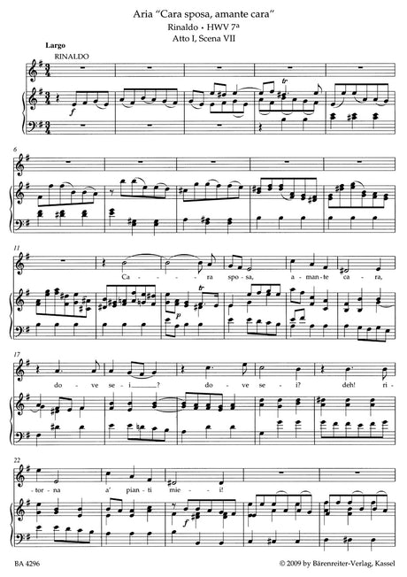 Handel: Aria Album - Male Roles for High Voice