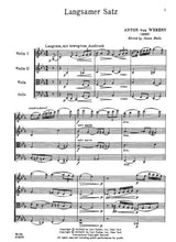 Webern: Langsamer Satz