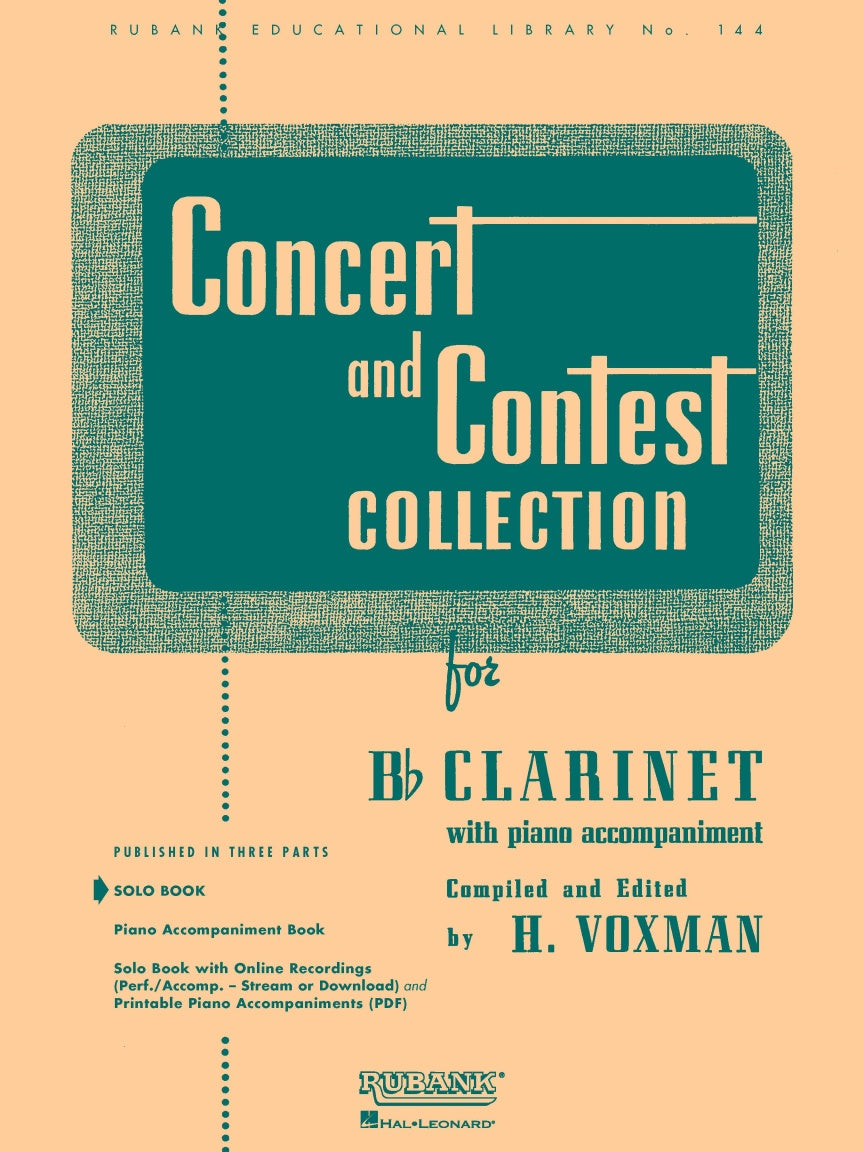 Concert and Contest Collection - Clarinet