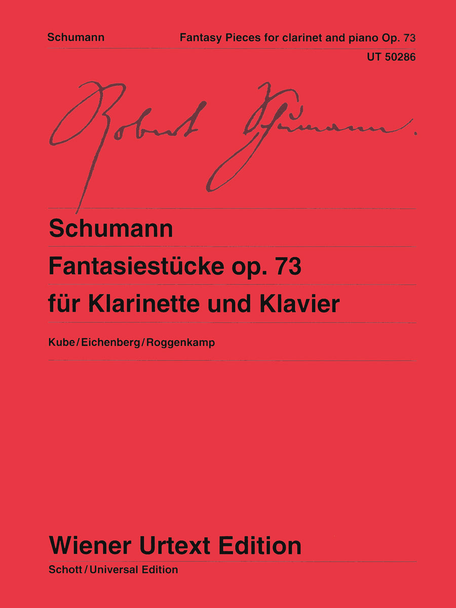Schumann: Fantasiestücke, Op. 73