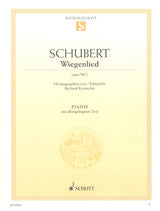 Schubert: Wiegenlied, D 498, Op. 98, No. 2