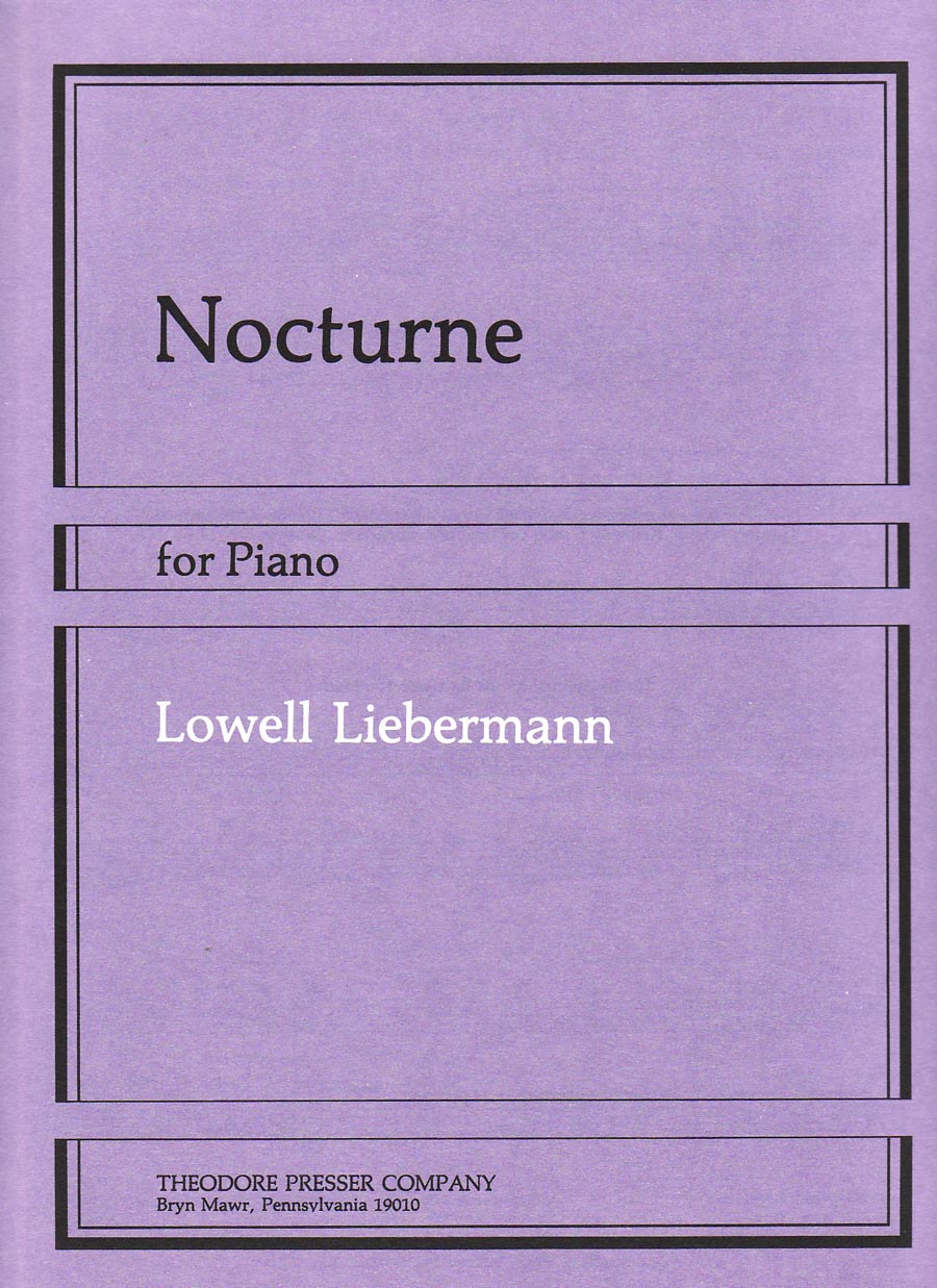 Liebermann: Nocturne No. 1, Op. 20