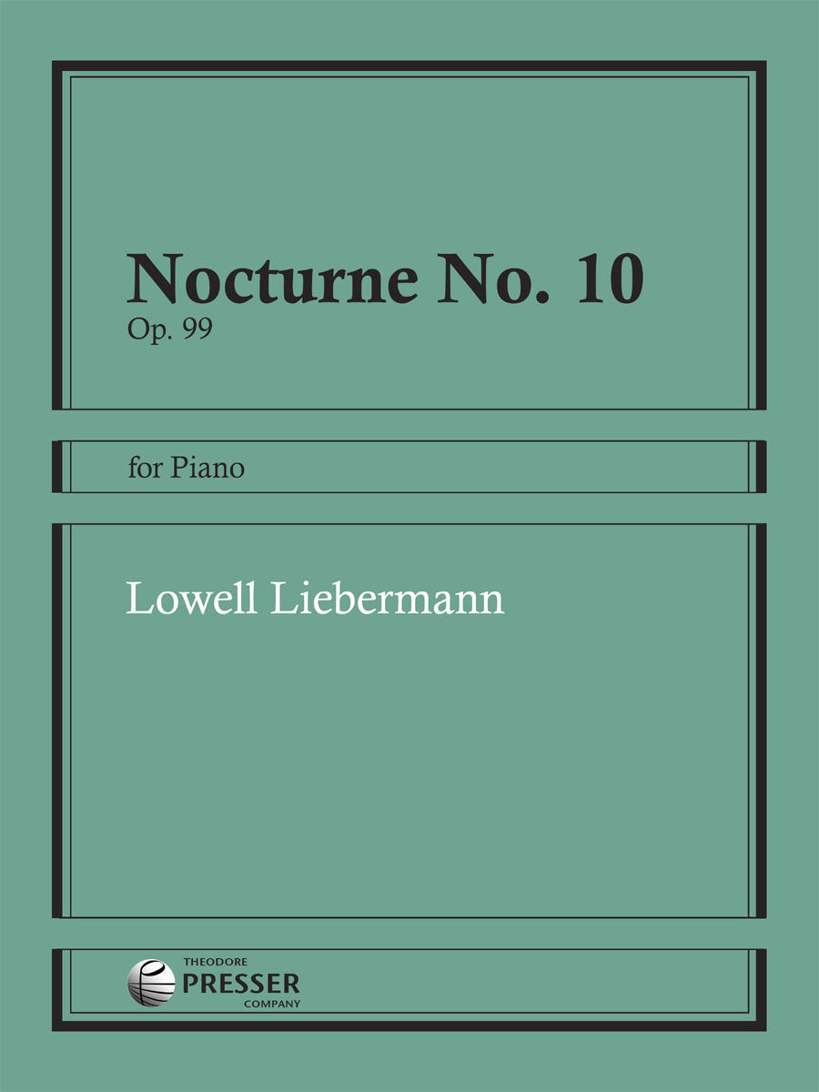 Liebermann: Nocturne No. 10, Op. 99