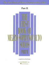 The First Book of Mezzo-Soprano/Alto Solos – Part II