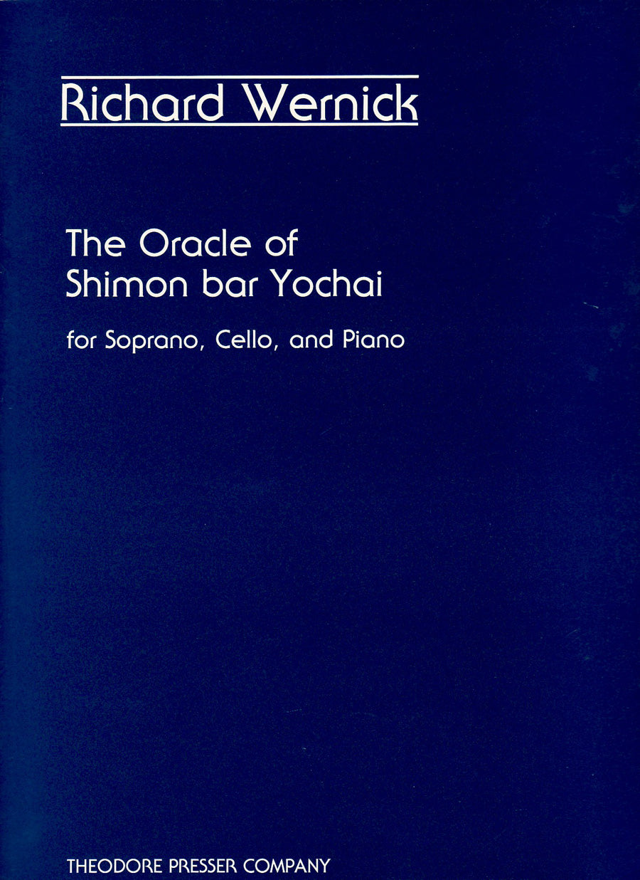 Wernick: The Oracle of Shimon Bar Yochai