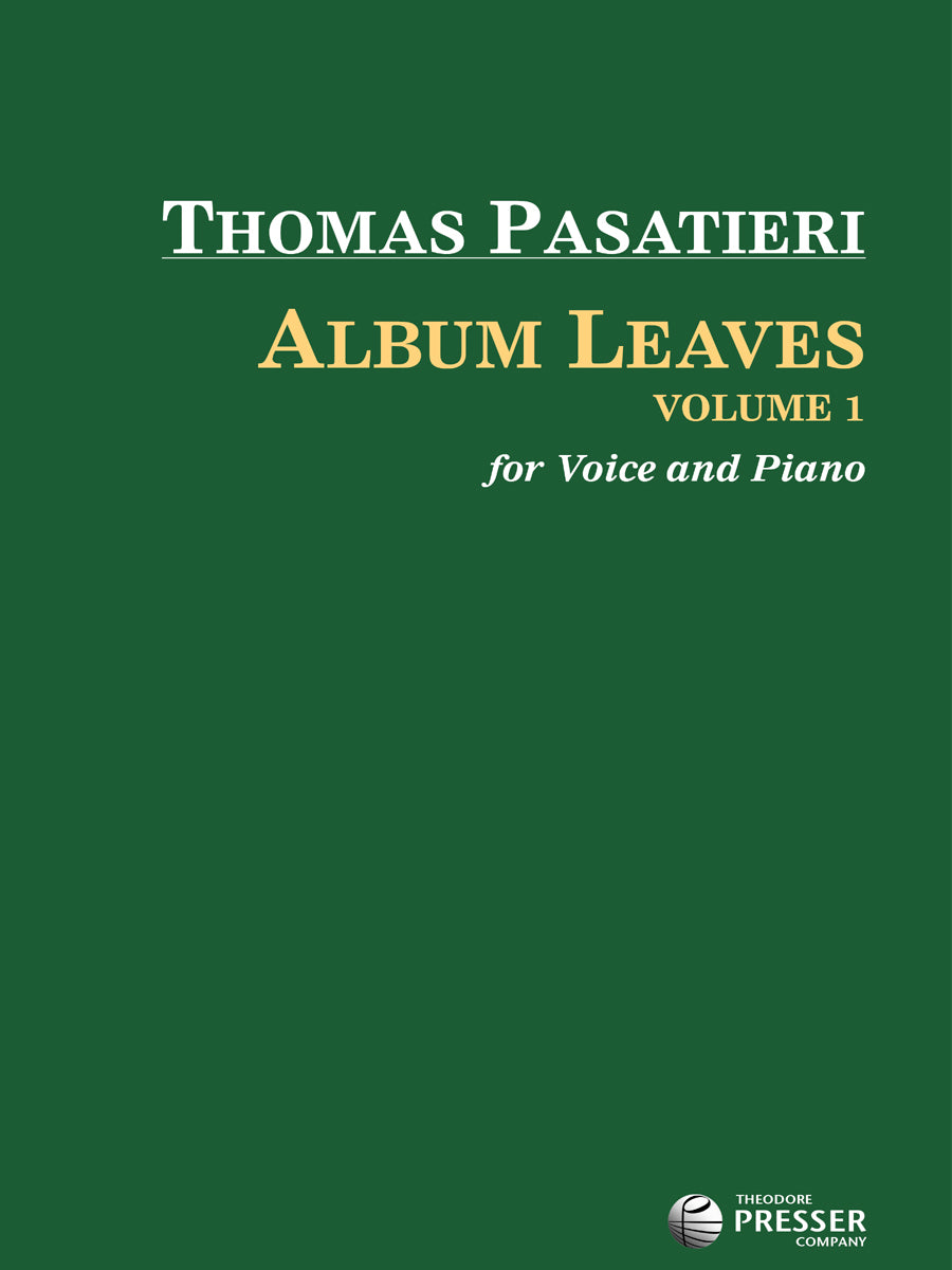 Pasatieri: Album Leaves - Volume 1