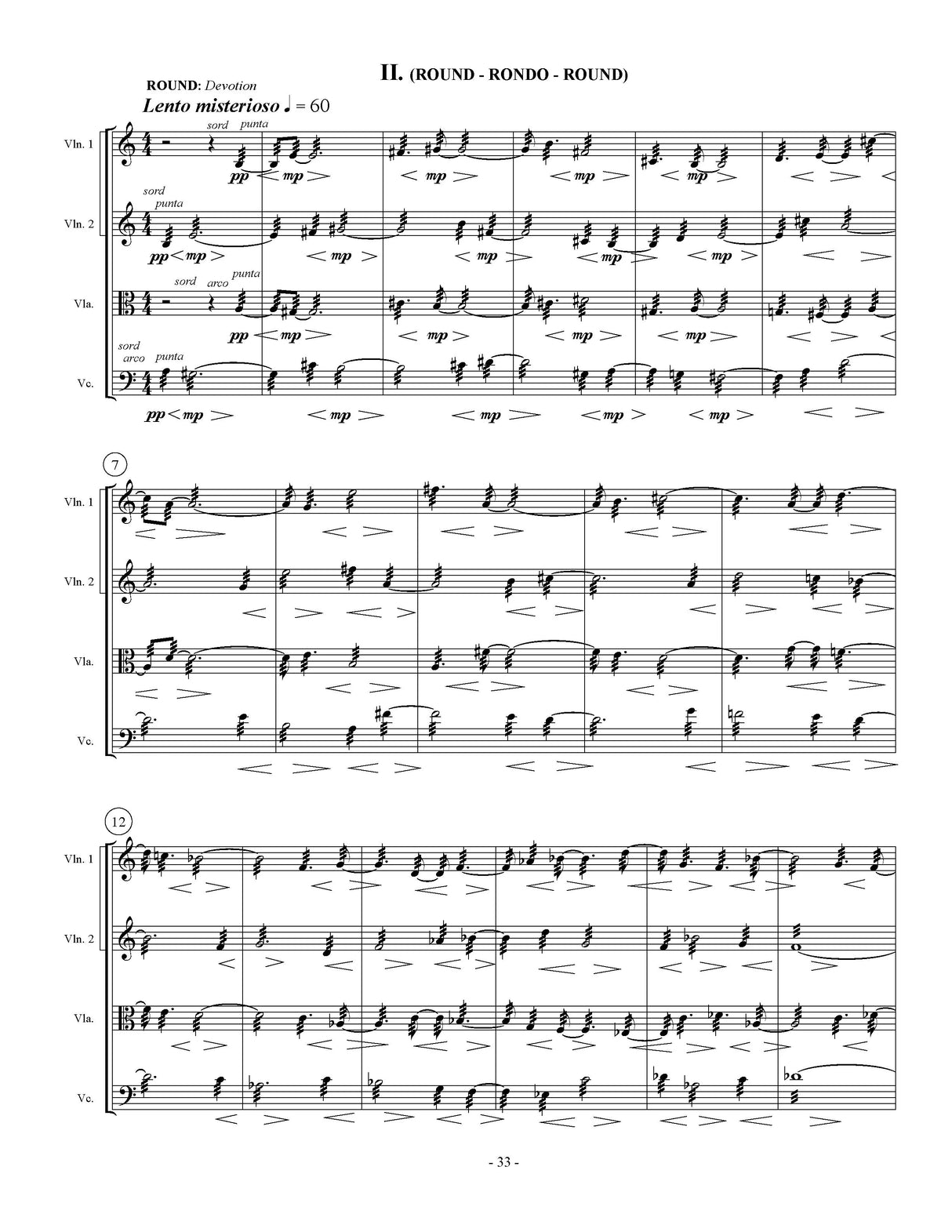 Dillon: String Quartet No. 4