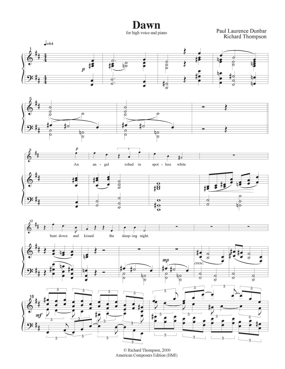 Thompson: The Shadow of Dawn