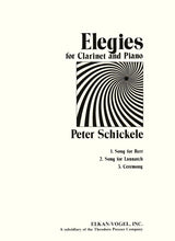 Schickele: Elegies