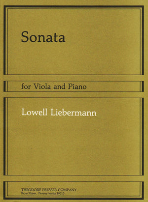 Liebermann: Viola Sonata