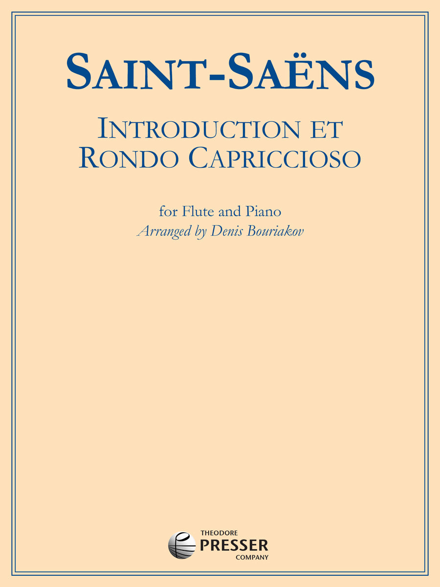 Saint-Saëns: Introduction and Rondo capriccioso, Op. 28 (arr. for flute & piano)