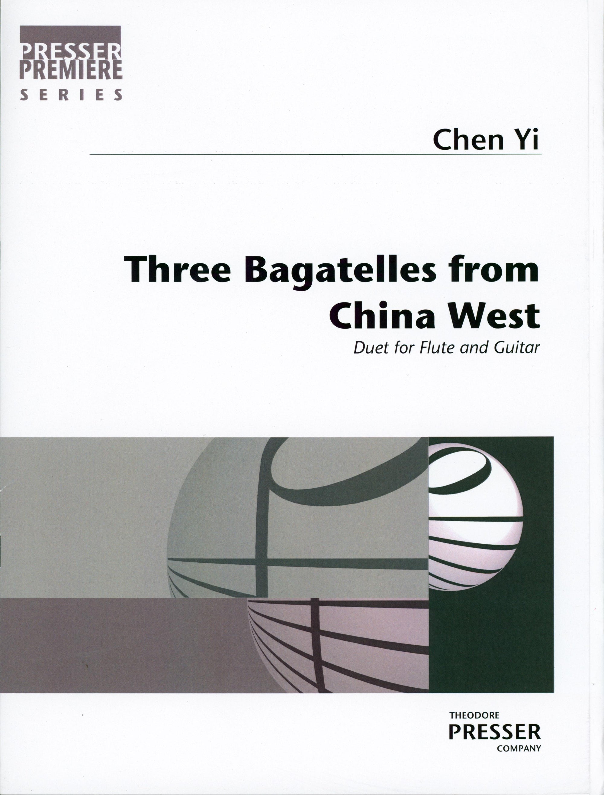 Chen: Three Bagatelles From China West - Version for Flute & Guitar