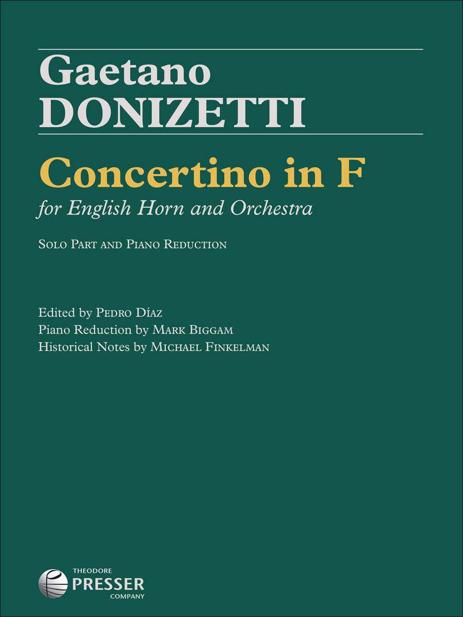 Donizetti: Concertino for English Horn and Orchestra, A. 459