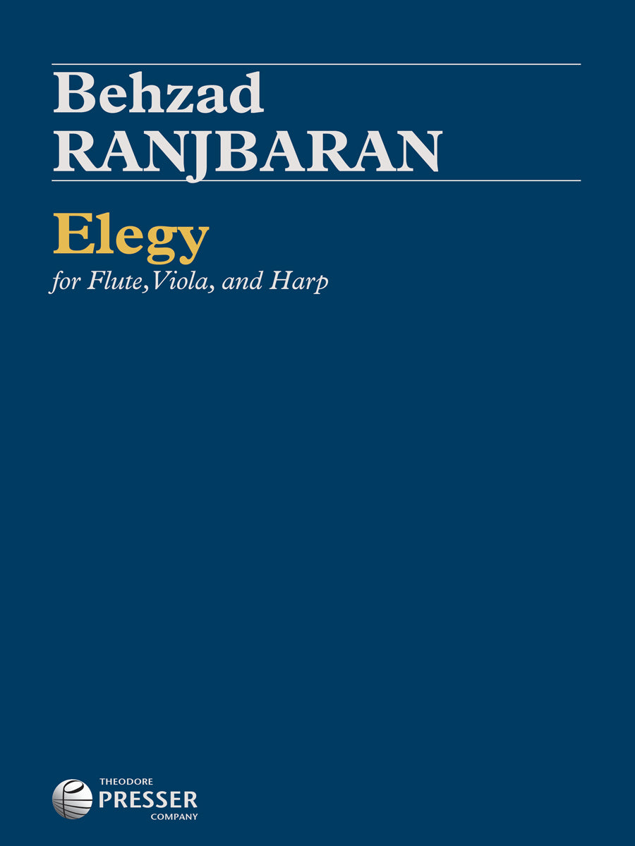 Ranjbaran: Elegy for Flute, Viola, and Harp