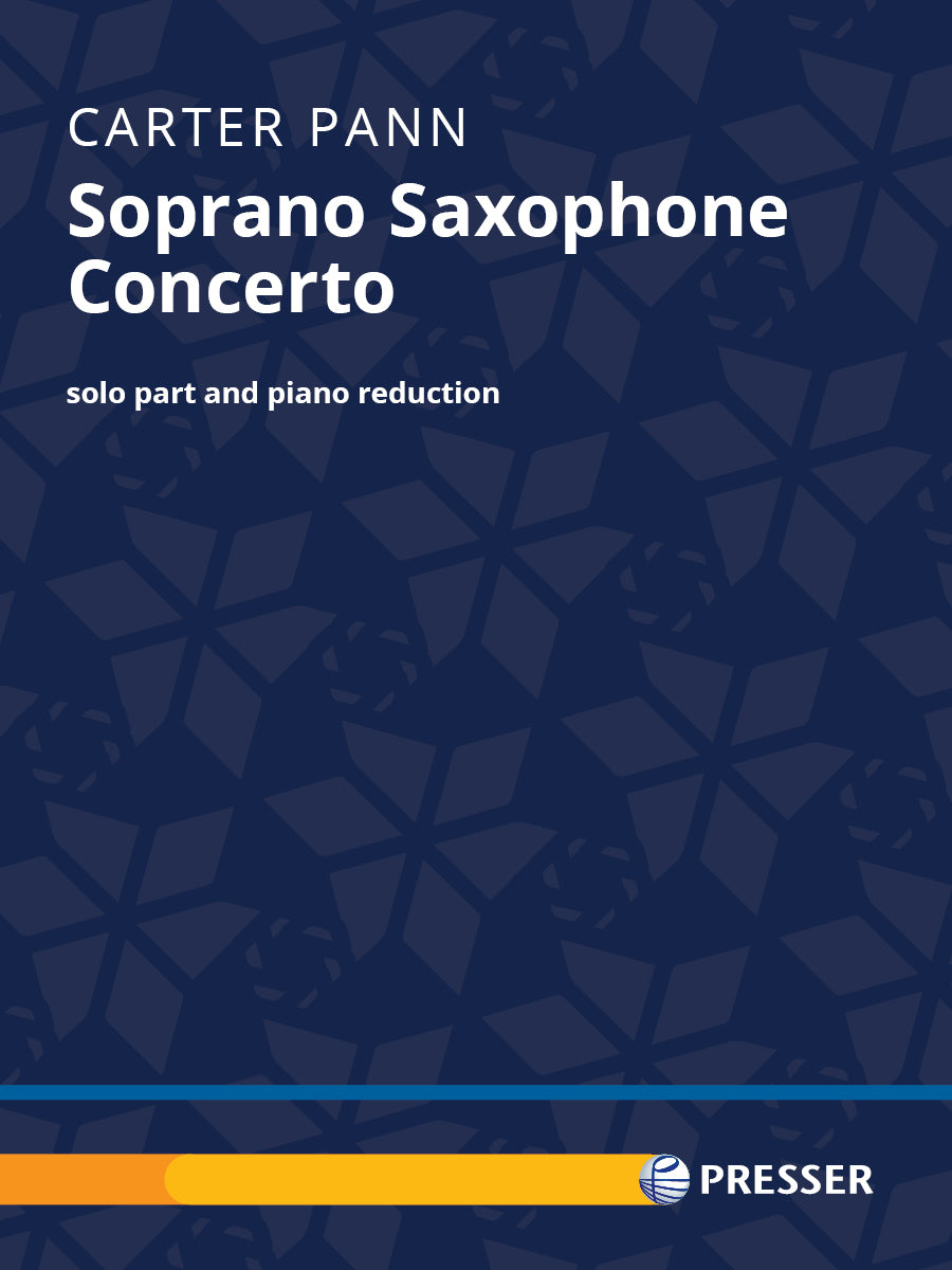 Pann: Soprano Saxophone Concerto