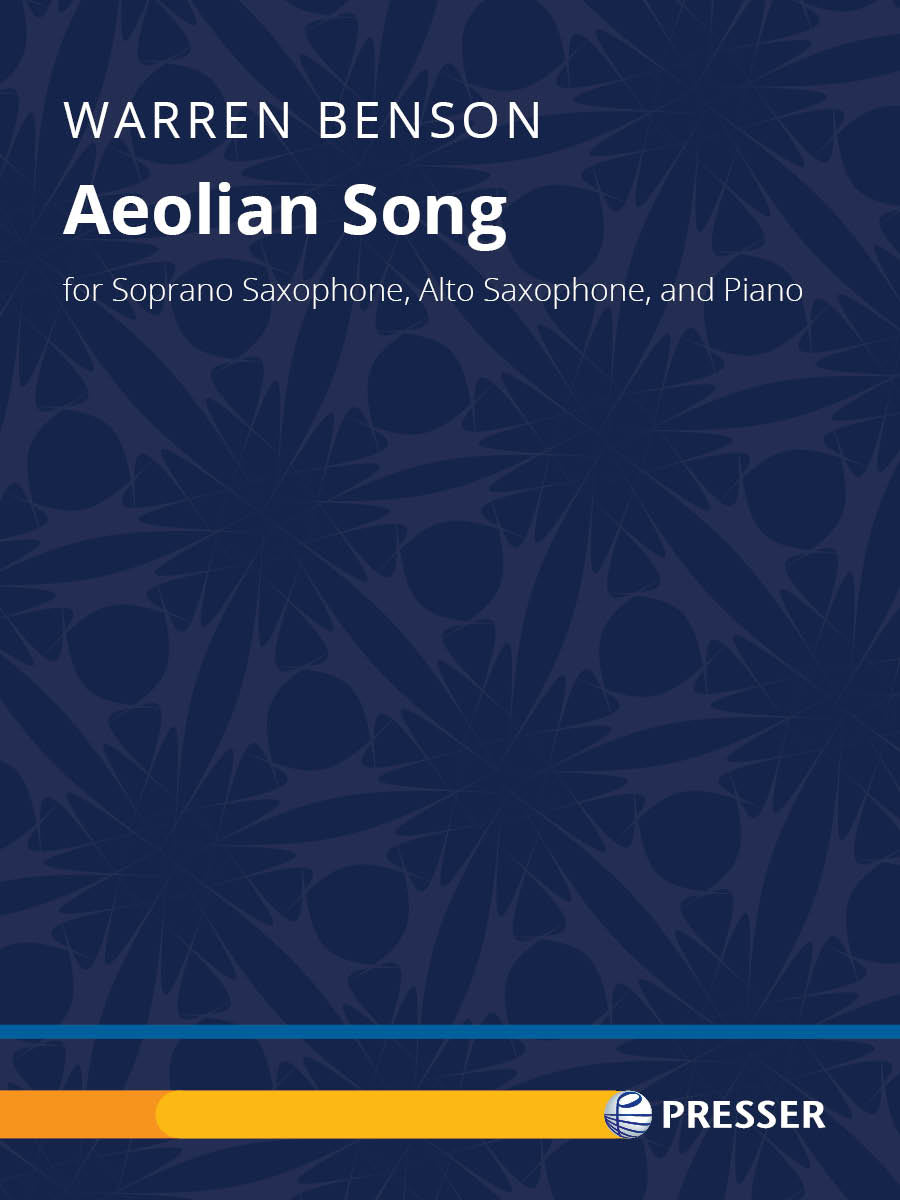 Benson: Aeolian Song (Version with Soprano & Alto Sax)
