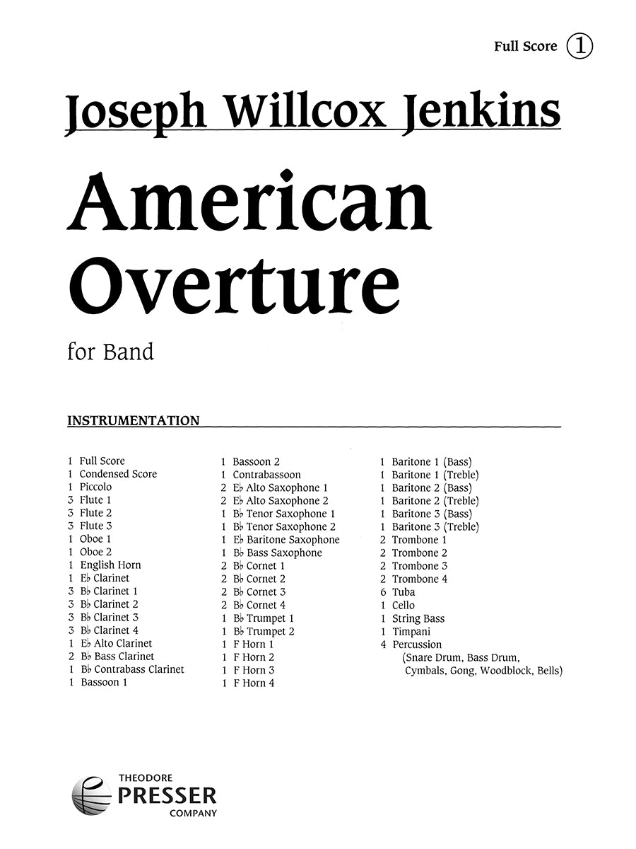 Jenkins: American Overture