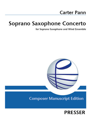 Pann: Soprano Saxophone Concerto