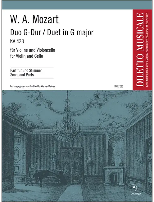 Mozart: Duo in G Major, K. 423