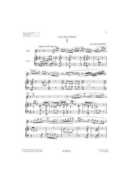 Damase: Flute Concerto