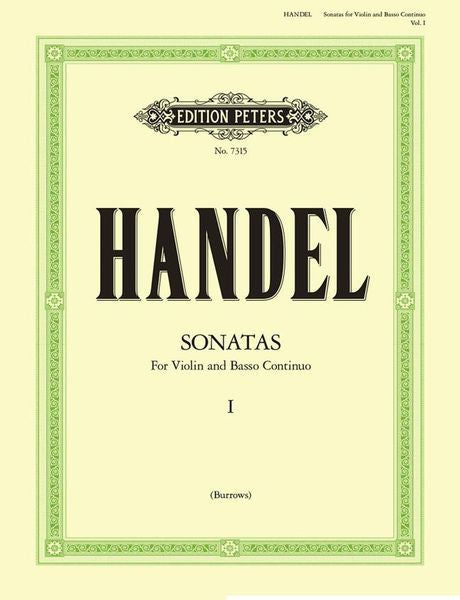 Handel: Violin Sonatas - Volume 1 (HWV 359a, 361, 364a, 367a, 372, 373)
